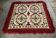 Vintage wool rug with fringe