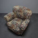 Designer club armchair, 1940s.