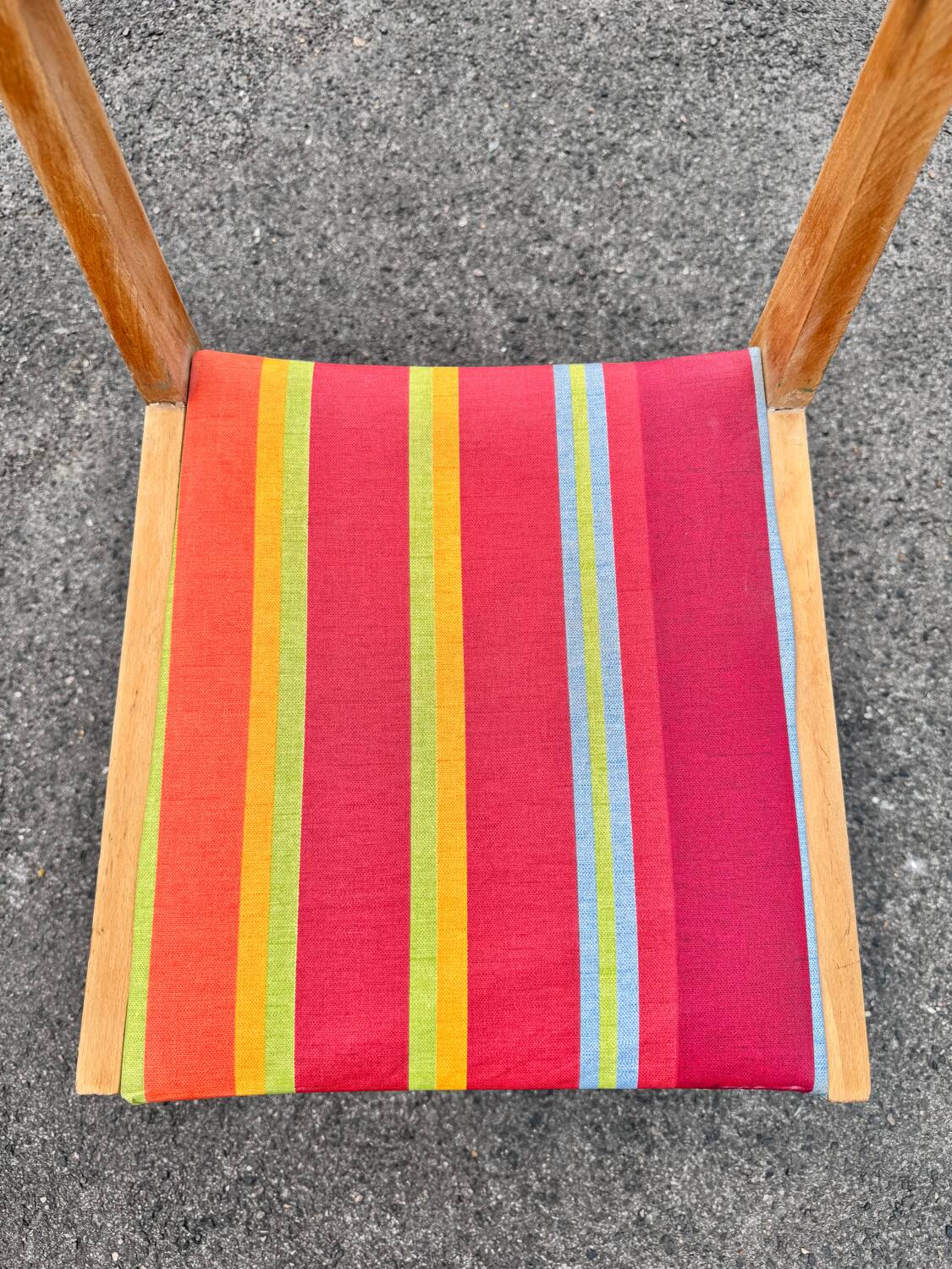 Vintage compass leg chair, 1960