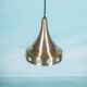 Danish space age suspension design, vintage pendant from the sixties.