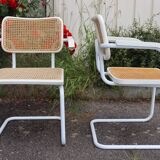 Set of 4 B32 chairs by Marcel Breuer