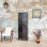 Industrial metal locker room