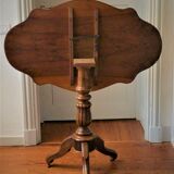 Louis Philippe-era mahogany healing, with a tilting tray
