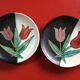Paire assiettes cerenne vallauris