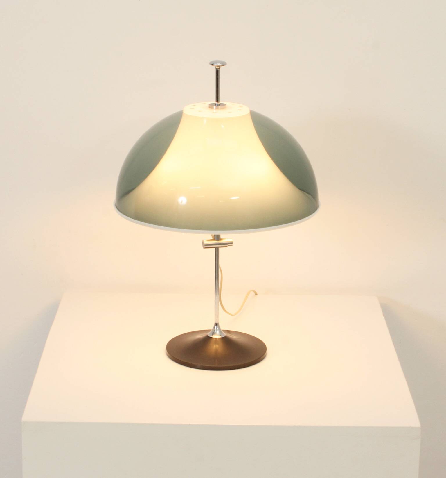 Adjustable table lamp by Elio Martinelli for Metalarte, 1962