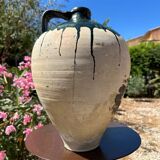 Terracotta pottery jug