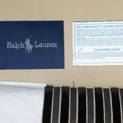 Vintage Striped Chair by Ralph Lauren for Henredon