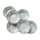 Lot n°4 of 6 soup plates 418 St Amand
