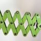 Green Industrial German Scissor Wall Lamp from Kaiser Leuchten, 1960s