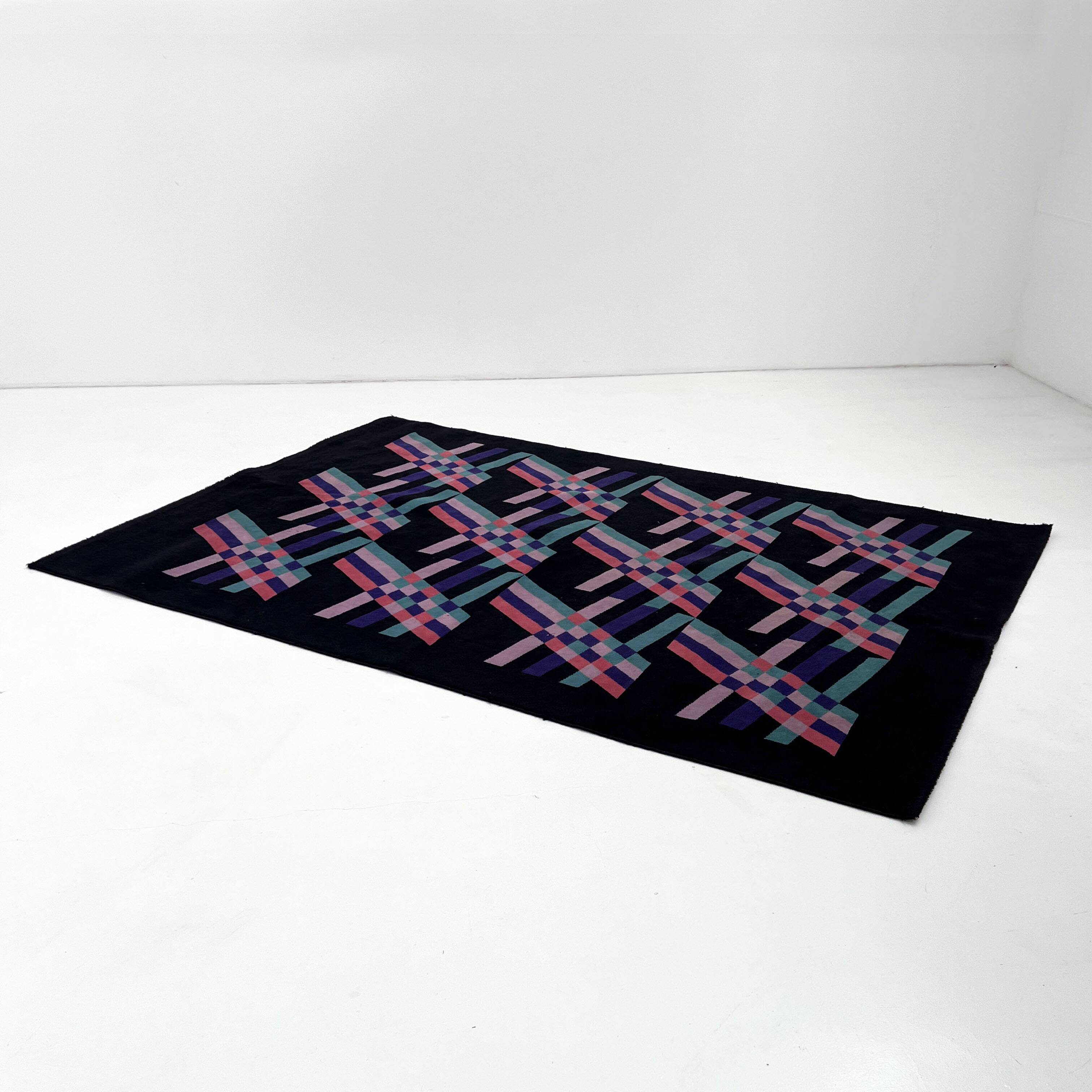 Tapis aux formes géométriques par Missoni, 1980
