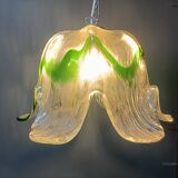 Suspension en verre de Murano, pour Mazzega, années 1960