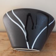 Vintage vase graphic black West Germany
