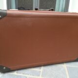 Old cardboard suitcase