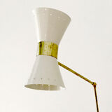 2 Wall Sconce white articulated arms