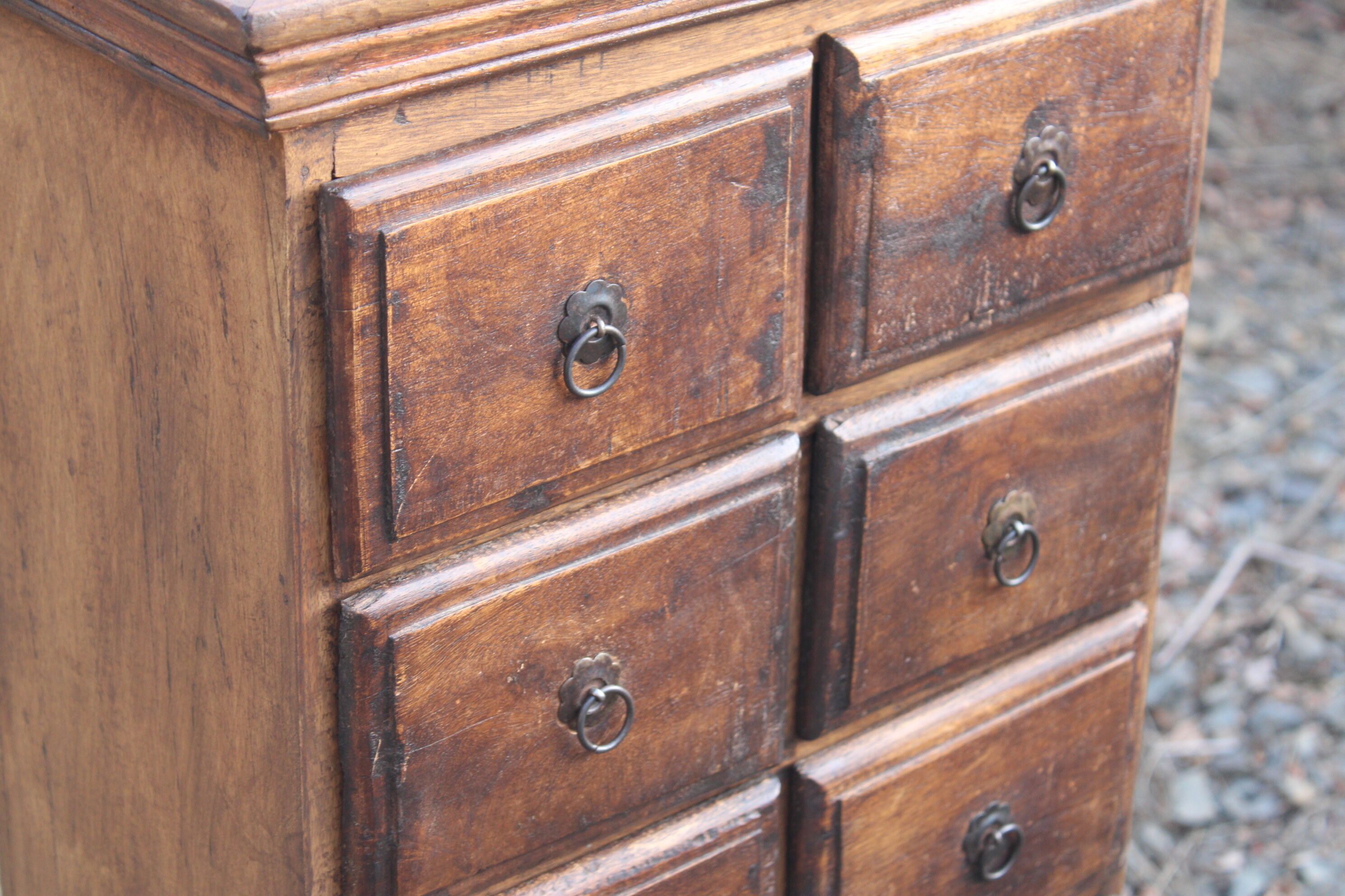 Apothecary seed cabinet