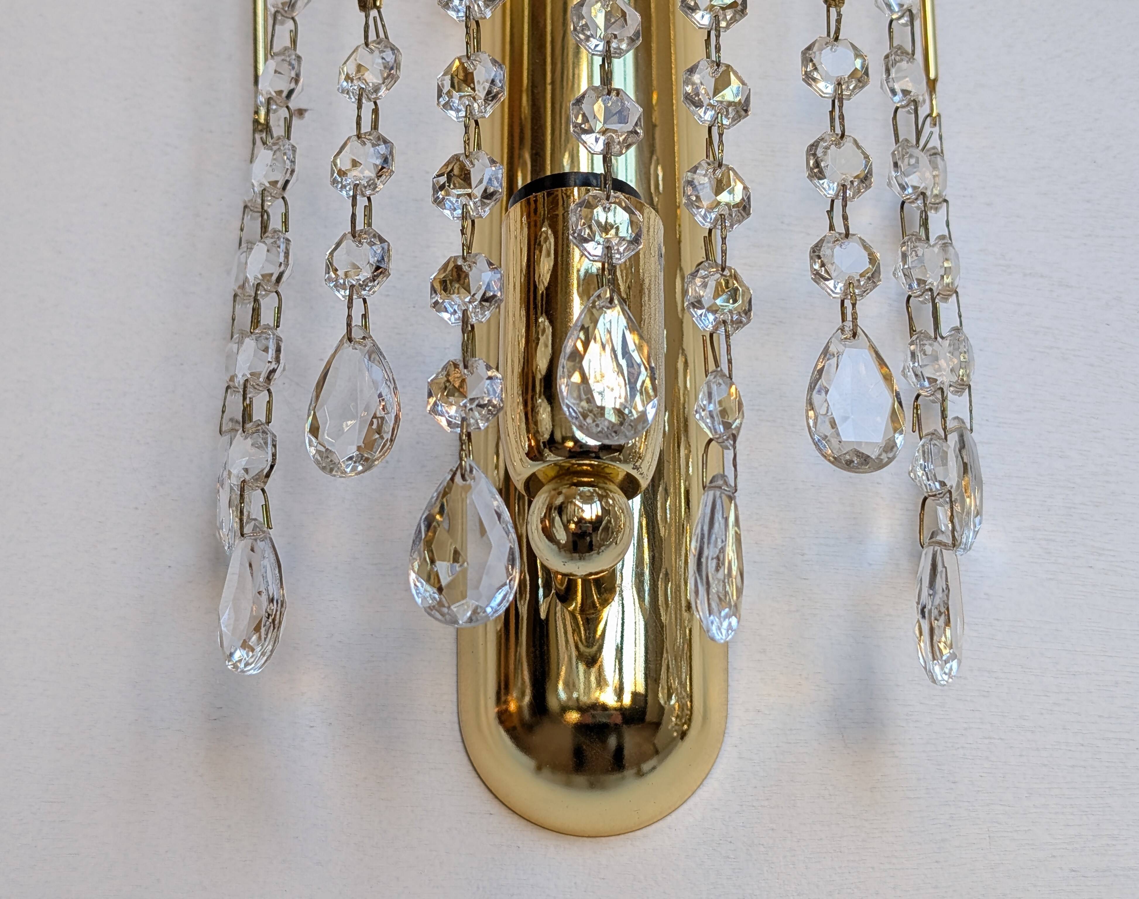 Pair of Italian wall lights