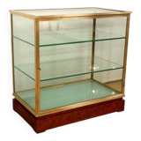 Display Cabinet in Brass and Elm – 1950
