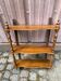 Louis Philippe vintage wall shelf made of solid wood from the 19th century.