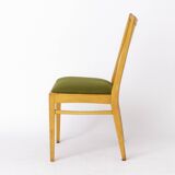 Paire de chaises vintage modernes du milieu du siècle des années 1950 – Bois de hêtre massif et bois frais