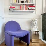Vintage wool armchair from the 80s