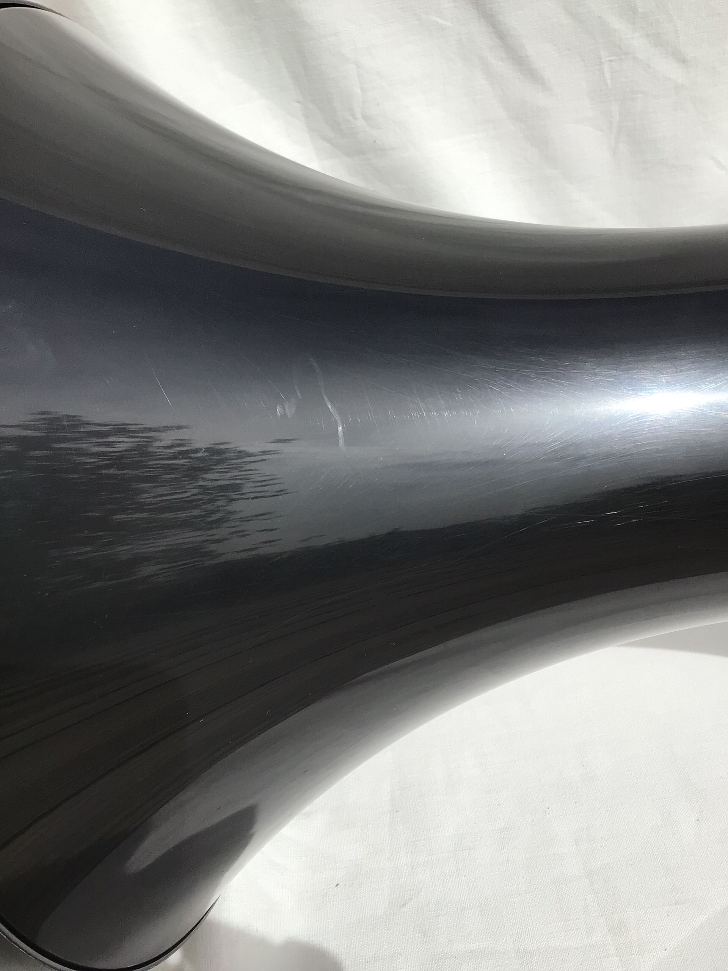 Black vintage Tam Tam stool