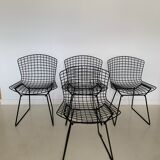 Suite of four chairs From Harry Bertoia for Knoll 70s
