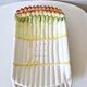 Vintage ceramic asparagus dish and drainer Barbotine