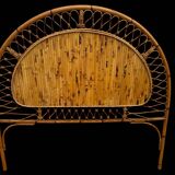 60's Rattan Headboard Italy