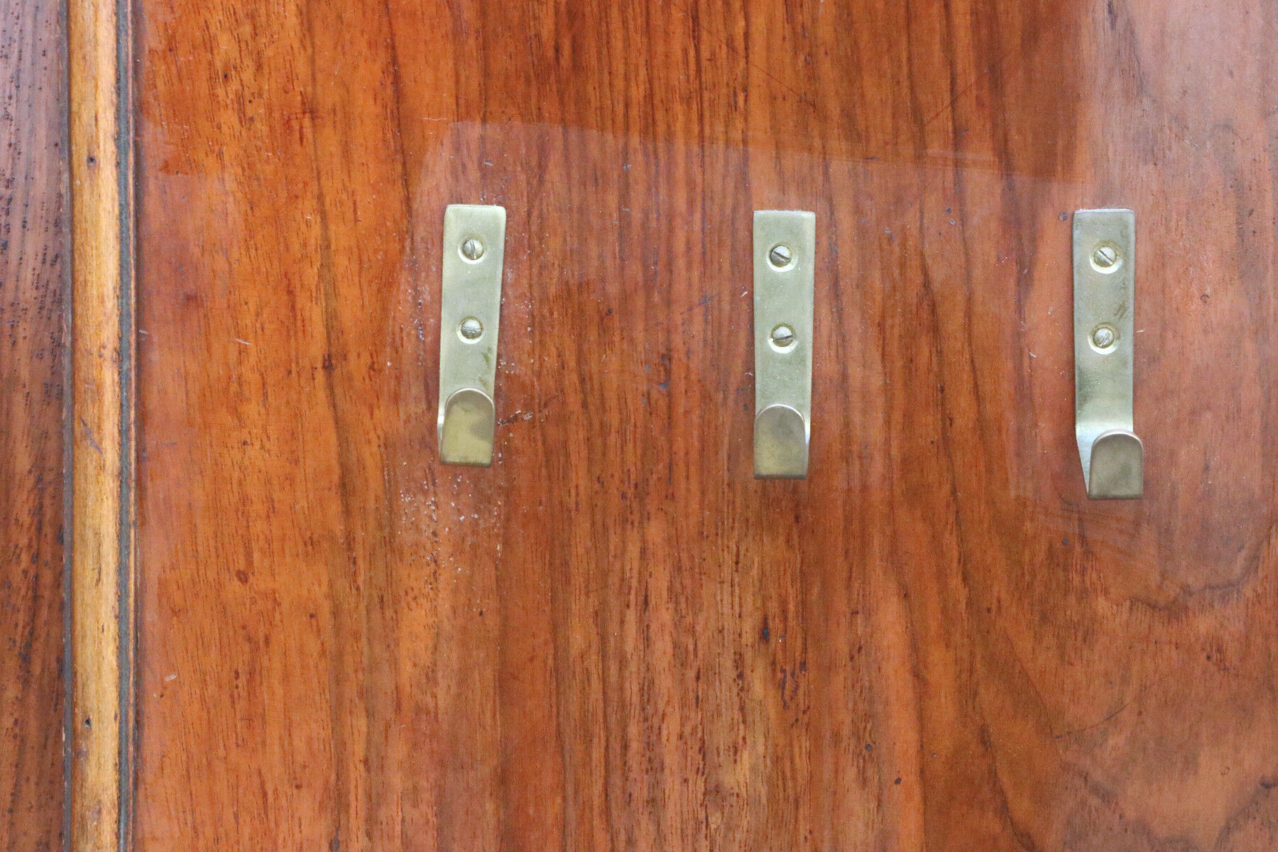 Functionalist wooden wall hanger, 1930´s, Czechoslovakia