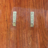 Functionalist wooden wall hanger, 1930´s, Czechoslovakia