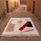Traditional Berber rug with colourful patterns 140/260 cm