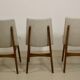 Lot 3 chaises scandinave année 60 en hêtres ref Jack