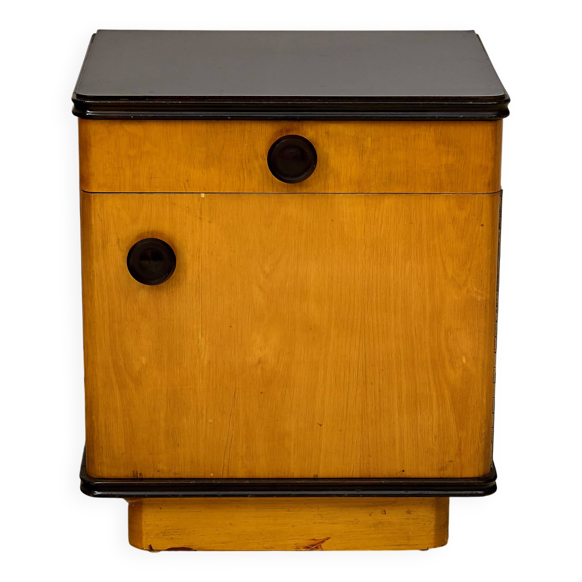 Mid-Century Nightstand by Jindrich Halabala for UP-Zavody