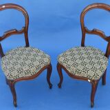 Pair of Louis Philippe style chairs