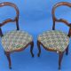 Paire de chaises de style Louis Philippe