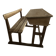 Bureau écolier double en bois