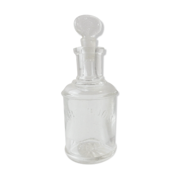 Ancien flacon carafon, d'extrait concentré