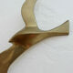 Seagull, bird, swallow, brass wall decoration 1970