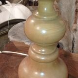 Wooden turned lamp