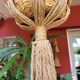 Large vintage macrame plant holder