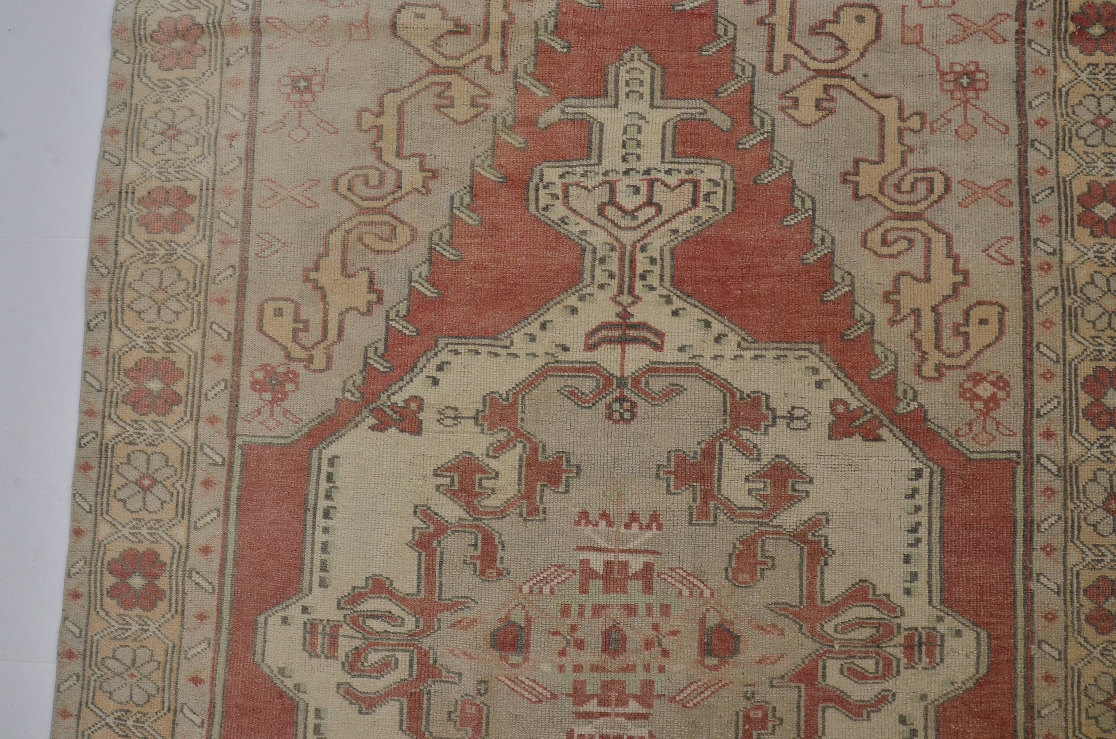 Anatolian Neutral Oushak Wool Carpet sku1328