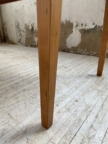 Table de ferme merisier 180cm