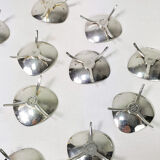 Set (14 pcs) of candlesticks manufactured by Atla, in Denmark, 1960s,