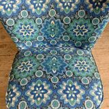 Blue cocktail chair