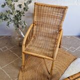 Rattan armchair for children