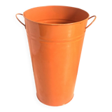 Orange zinc jar