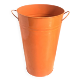 Orange zinc jar
