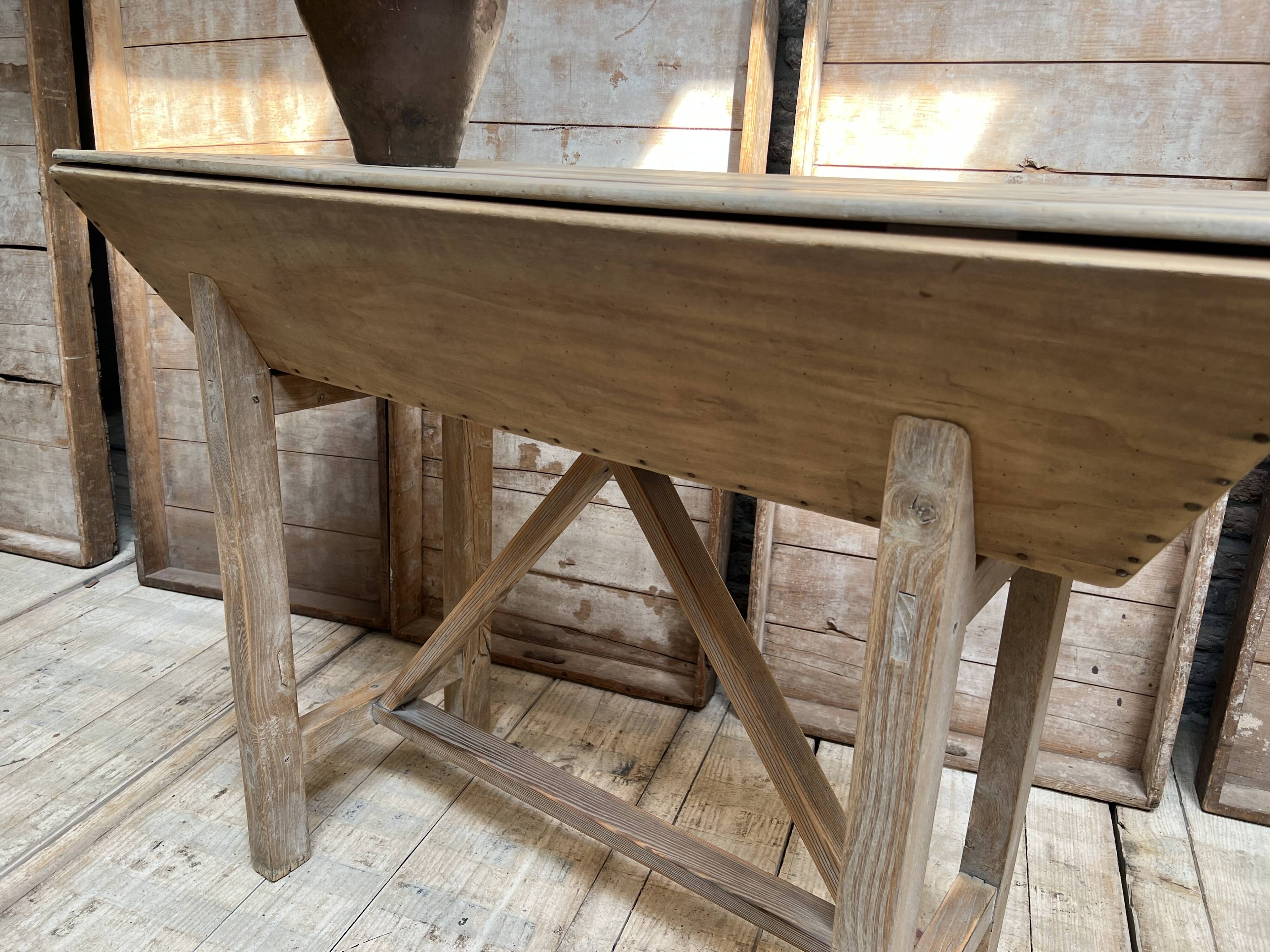 Light-wood pedestal bread maker furniture