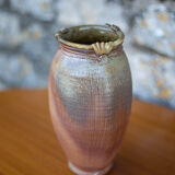 Vase in vintage glazed stoneware