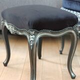 Fauteuil cabriolet et son repose pied